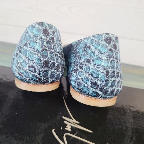Giuseppe Zanotti Snakeskin Flats - Picture 3 of 8